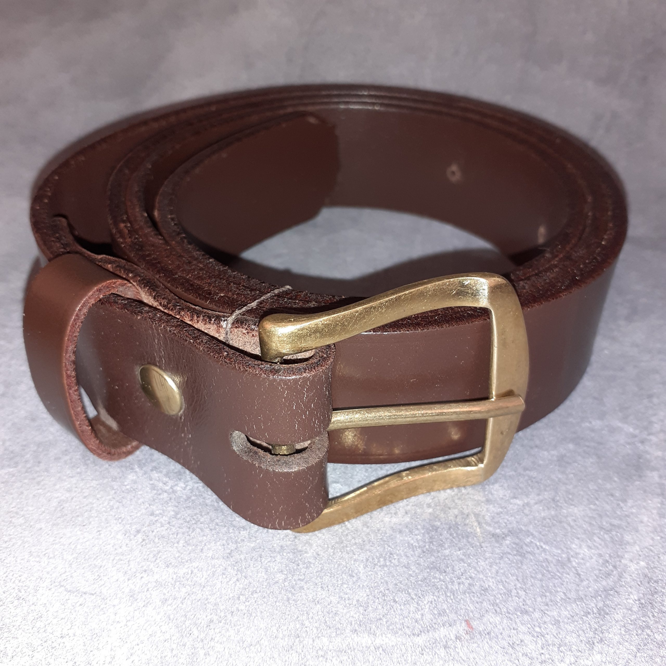 Top Quality Leather Waist Belt (Sports Buckle)in S, M & L Sizes - John ...
